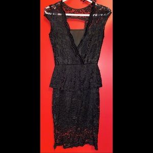 Black Lace Dress